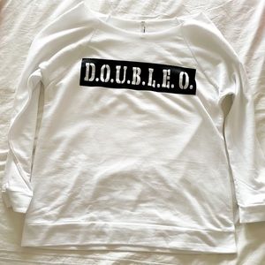 Double O Off-The-Shouler Long Sleeve